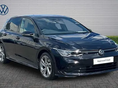 Used VW Golf VIII R-line 150 HP (110 kW) 2024 Black Hatchback