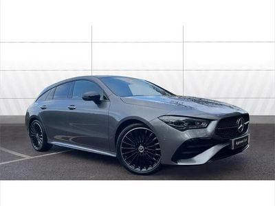 Grey Used 2024 Mercedes CLA220 Shooting Brake AMG Line Premium Plus Estate | £31,342 (Fair price)