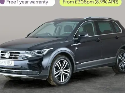 Used VW Tiguan Elegance 150 HP (110 kW) 2021 Black SUV