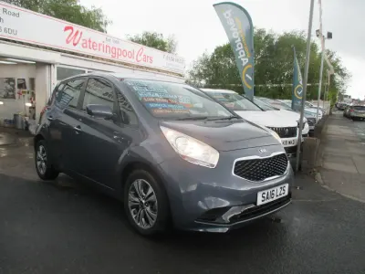 Used Kia Venga 2016 Blue Hatchback