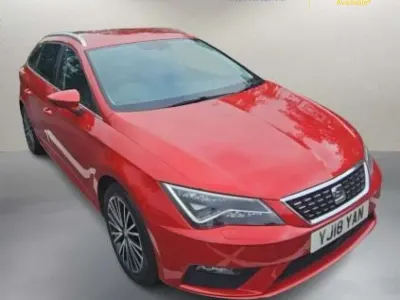 Used Seat Leon XCELLENCE 125 HP (91 kW) 2018 Red Estate