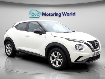 Used Nissan Juke N-Connecta 114 HP (83 kW) 2022 White SUV
