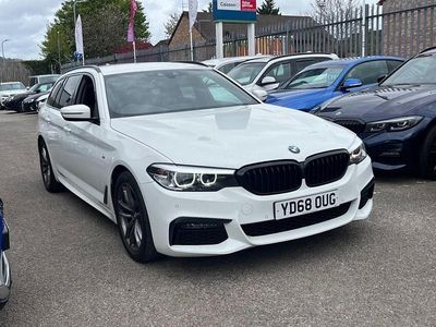 Used BMW 520 M Sport 190 HP (139 kW) 2018 White Estate