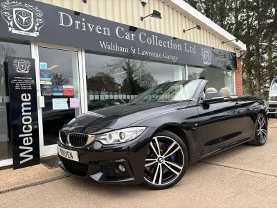 Used BMW 430 Cabriolet M Sport 252 HP (185 kW) 2016 Black Cabriolet