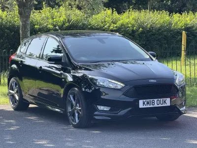 Used Ford Focus ST-Line X 2018 Black Hatchback