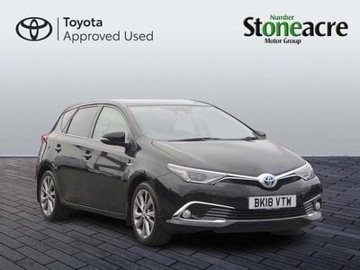 Black Used 2018 Toyota Auris Hybrid Hatchback | £12,750 (A bit pricey)