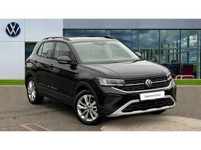 Deep black pearl Used 2025 VW T-Cross Life SUV | £20,999 (Fair price)