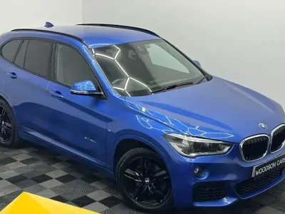Used BMW X1 M Sport 190 HP (139 kW) 2017 Blue SUV