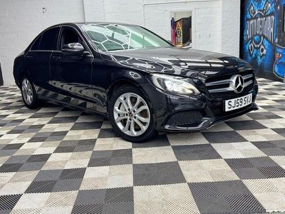 Black Used 2016 Mercedes C350e Sedan | £8,795 (Fair price)
