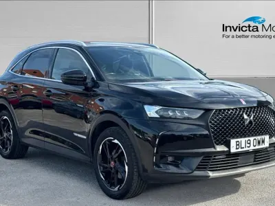 Used DS Automobiles DS7 Crossback Performance 130 HP (95 kW) 2019 Black SUV