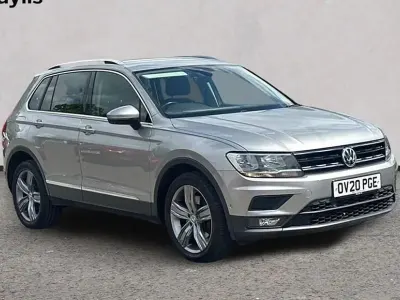 Używany VW Tiguan Match 190 KM (139 kW) 2020 Srebrny SUV