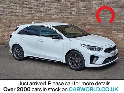 Used Kia Ceed GT-Line 118 HP (86 kW) 2019 White Hatchback