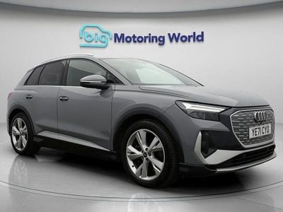 Grey Used 2021 Audi Q4 e-tron S-Line SUV | £19,400 (Fair price)