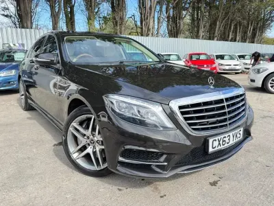 Usado Mercedes S350 AMG line 258 HP (189 kW) 2014 Castanho Sedan