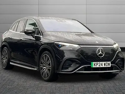 Used Mercedes EQE500 AMG line 300 kW (408 HP) 2024 Obsidian black Estate