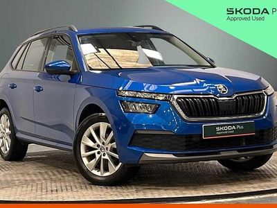 Used Skoda Kamiq SE 85 HP (62 kW) 2019 Race blue metallic SUV