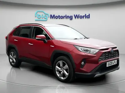 Used Toyota RAV4 Hybrid 222 HP (163 kW) 2020 Red SUV