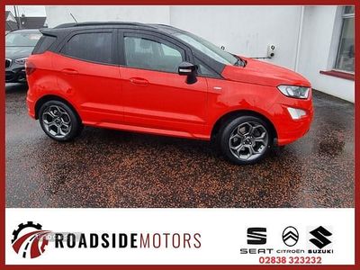 Used Ford Ecosport ST-Line 125 HP (91 kW) 2020 Red SUV