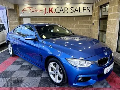 Used BMW 420 Coupé M Sport 181 HP (133 kW) 2014 Blue Coupe