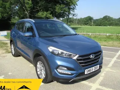 Used Hyundai Tucson SE 177 HP (130 kW) 2015 Blue SUV