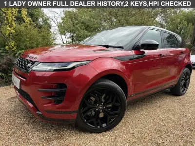 Used Land Rover Range Rover evoque SE Dynamic 309 HP (227 kW) 2020 Red SUV