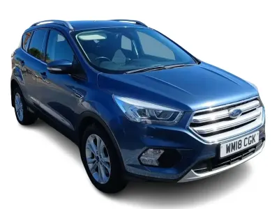 Used Ford Kuga Titanium 180 HP (132 kW) 2018 Blue SUV