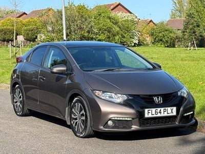 Begagnad Honda Civic SR 2014 Brun Halvkombi