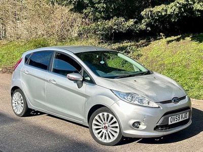 Used Ford Fiesta Titanium 96 HP (70 kW) 2009 Silver Hatchback