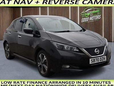Used Nissan Leaf N-Connecta 110 kW (150 HP) 2020 Black Hatchback