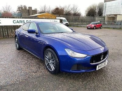 Used Maserati Ghibli 275 HP (202 kW) 2016 Blue Sedan