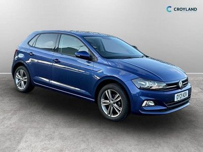 Used VW Polo Match 80 HP (58 kW) 2021 Blue Hatchback