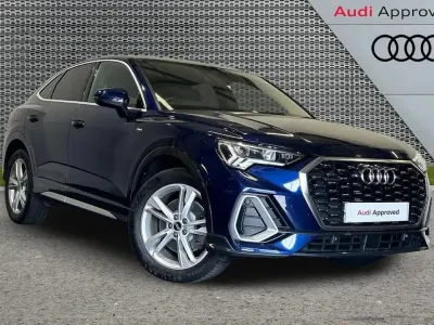 Used Audi Q3 S-Line 187 HP (137 kW) 2021 Blue SUV