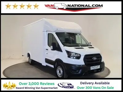 Begagnad Ford Transit Trend 170 HK (125 kW) 2023 Vit Halvkombi