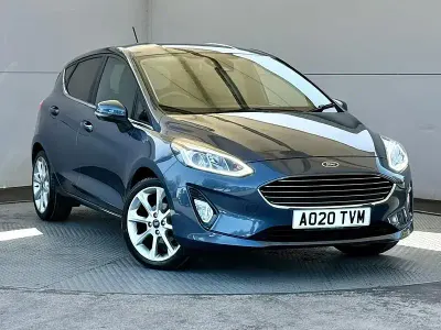 Used Ford Fiesta Titanium X 95 HP (69 kW) 2020 Blue Hatchback