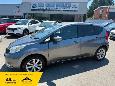 Used Nissan Note Acenta Premium 98 HP (72 kW) 2015 Grey Hatchback