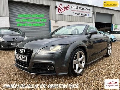 Grey Used 2012 Audi TT S-Line Cabriolet | £8,495 (Fair price)