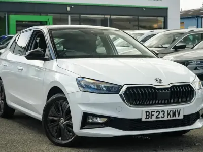 Used Skoda Fabia Colour Edition 94 HP (69 kW) 2023 White Hatchback