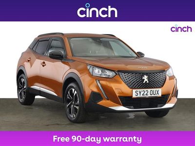 Orange Used 2022 Peugeot 2008 Allure Premium SUV | £12,799 (Fair price)