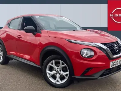Used Nissan Juke Acenta 117 HP (86 kW) 2020 Red SUV