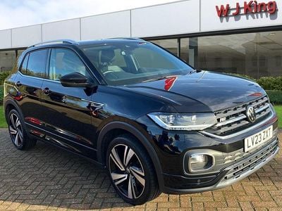 Black Used 2023 VW T-Cross R-line SUV | £20,335 (Fair price)