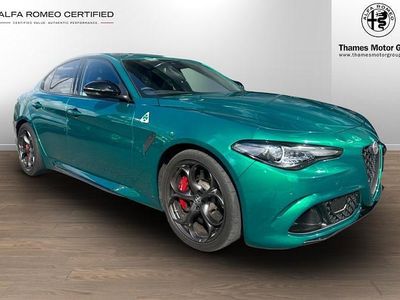Green Used 2022 Alfa Romeo Giulia Quadrifoglio Sedan | £64,995 (Fair price)