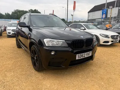 Begagnad BMW X3 M Sport 184 HK (135 kW) 2012 Svart SUV