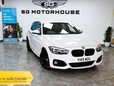 Used BMW 118 M Sport 2019 White Hatchback