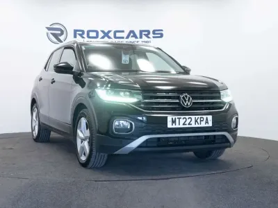 Used VW T-Cross SEL 150 HP (110 kW) 2022 Black SUV
