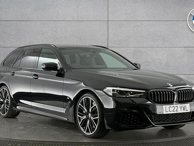 Used BMW 540 M Sport 328 HP (241 kW) 2022 Black Estate