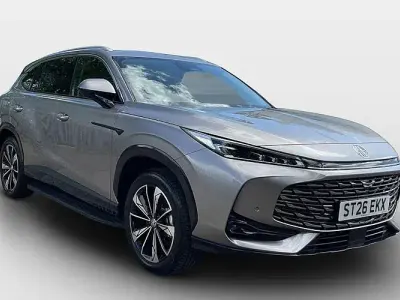 Nowe MG HS Trophy 299 KM (219 kW) 2026 Srebrny SUV