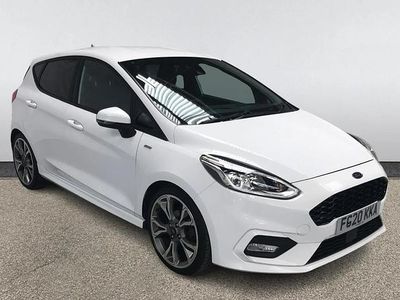 Used Ford Fiesta ST-Line X 95 HP (69 kW) 2020 White Hatchback