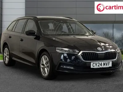 Used Skoda Octavia SE Technology 204 HP (150 kW) 2024 Black Estate