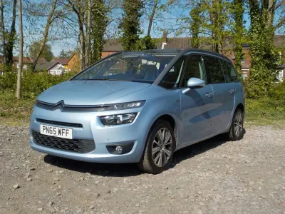 Gebraucht Citroën Grand C4 Picasso Exclusive 2015 Blau Van / Kleinbus
