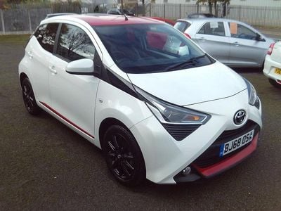 White Used 2018 Toyota Aygo x-press Hatchback | £8,995 (Fair price)